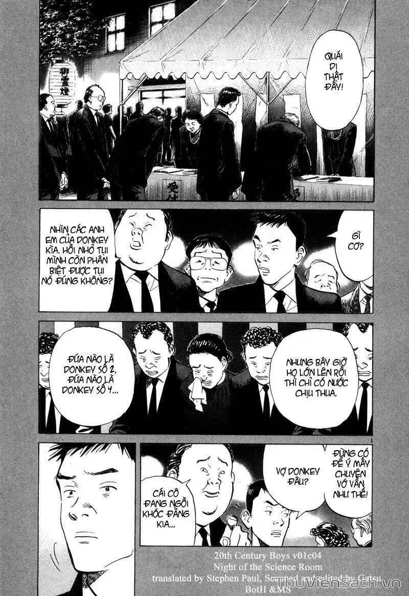 Truyện Tranh Những Chàng Trai Thế Kỉ 20 - 20Th Century Boys trang 2
