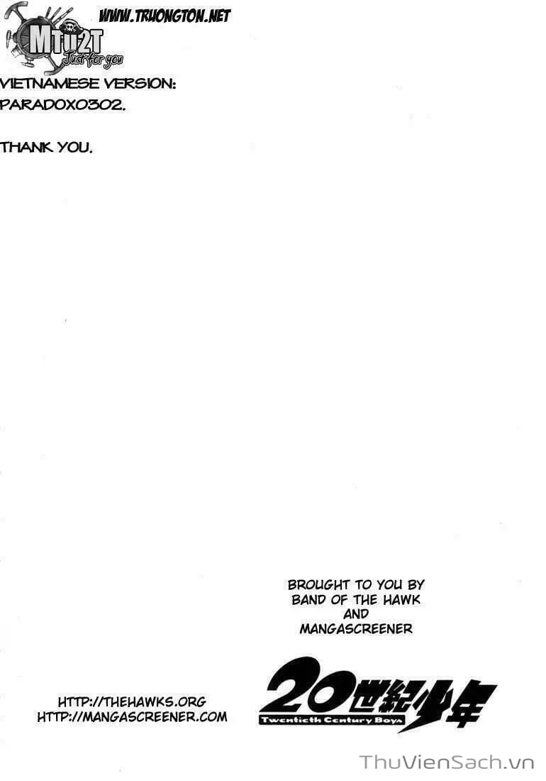 Truyện Tranh Những Chàng Trai Thế Kỉ 20 - 20Th Century Boys trang 2