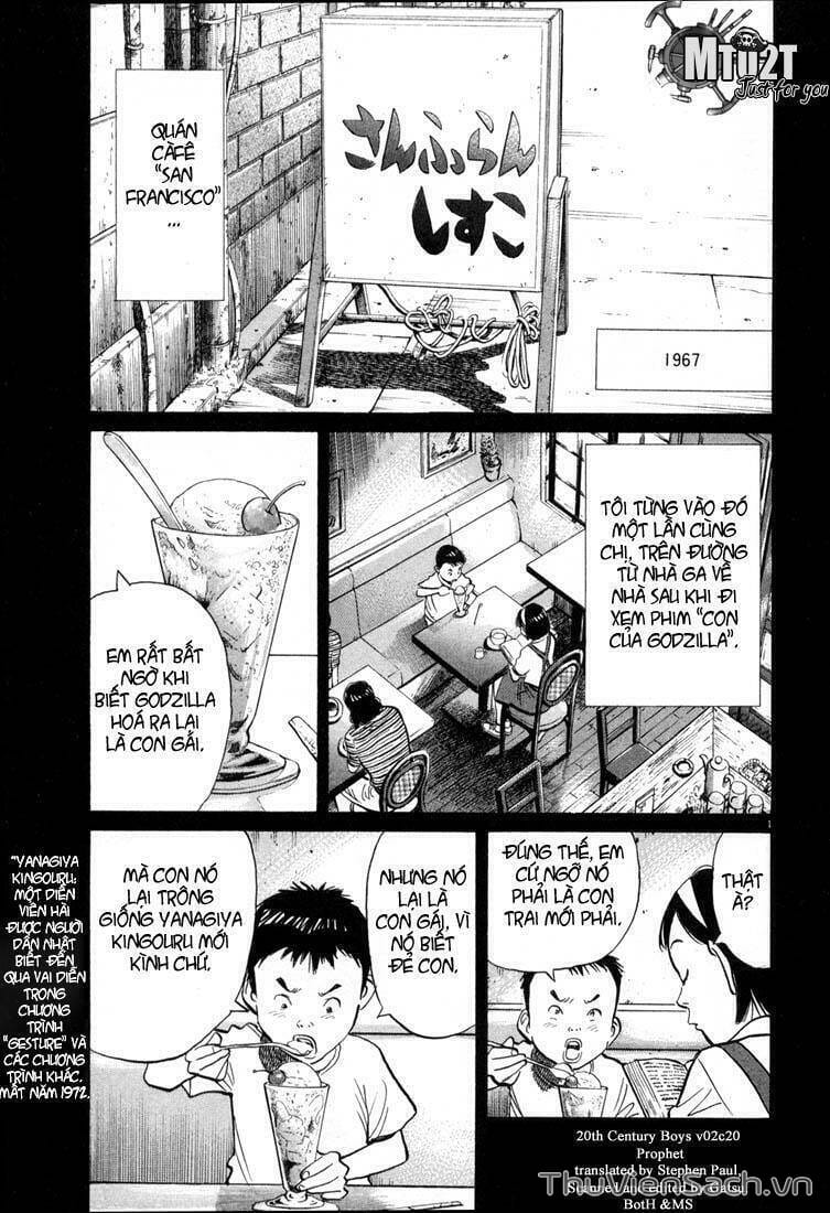 Truyện Tranh Những Chàng Trai Thế Kỉ 20 trang 2