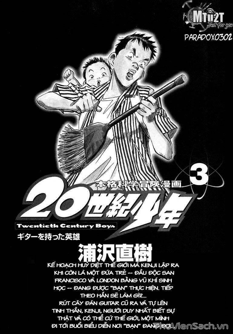 Truyện Tranh Những Chàng Trai Thế Kỉ 20 trang 2