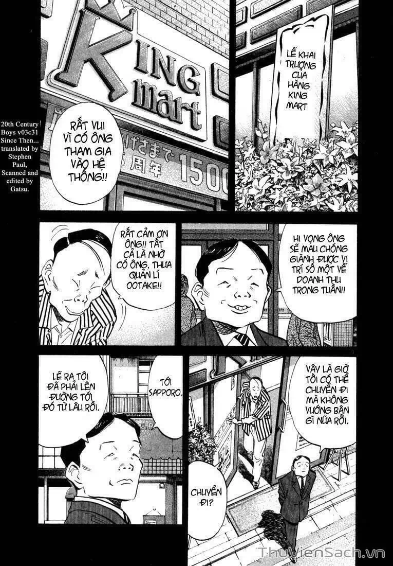 Truyện Tranh Những Chàng Trai Thế Kỉ 20 - 20Th Century Boys trang 2