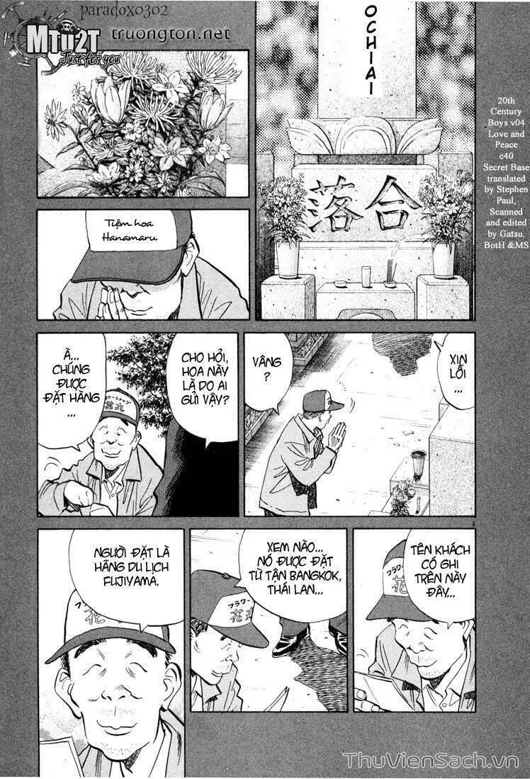 Truyện Tranh Những Chàng Trai Thế Kỉ 20 - 20Th Century Boys trang 2