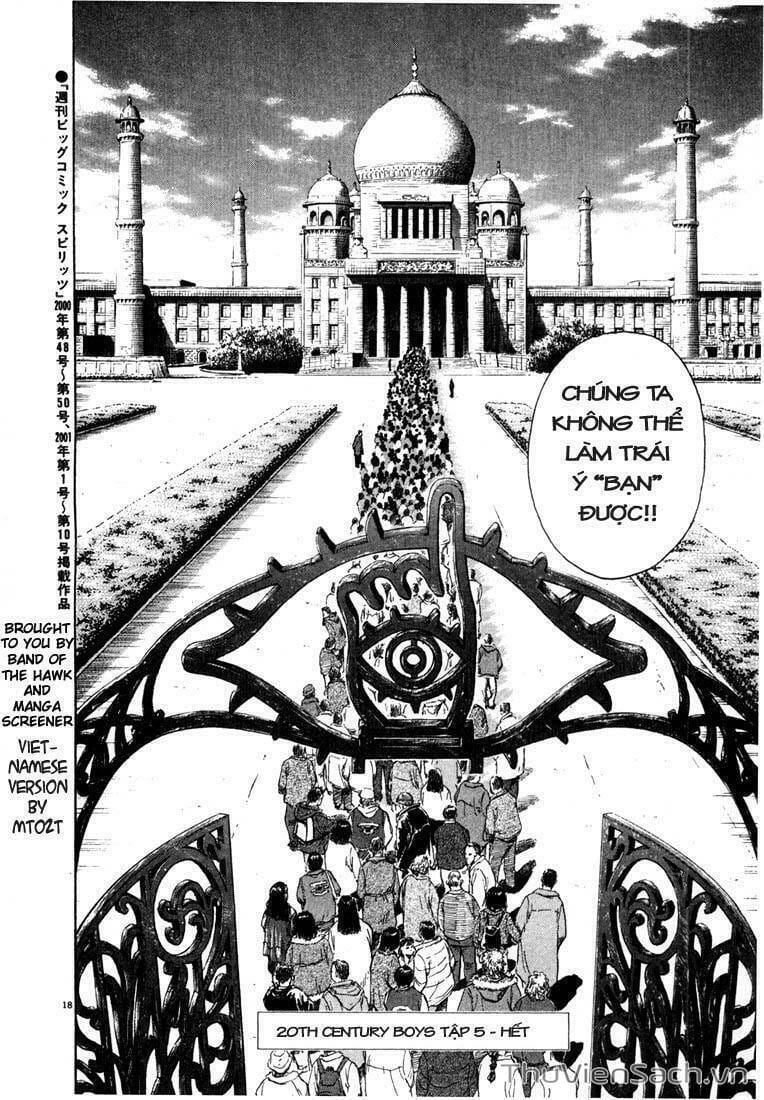 Truyện Tranh Những Chàng Trai Thế Kỉ 20 trang 2