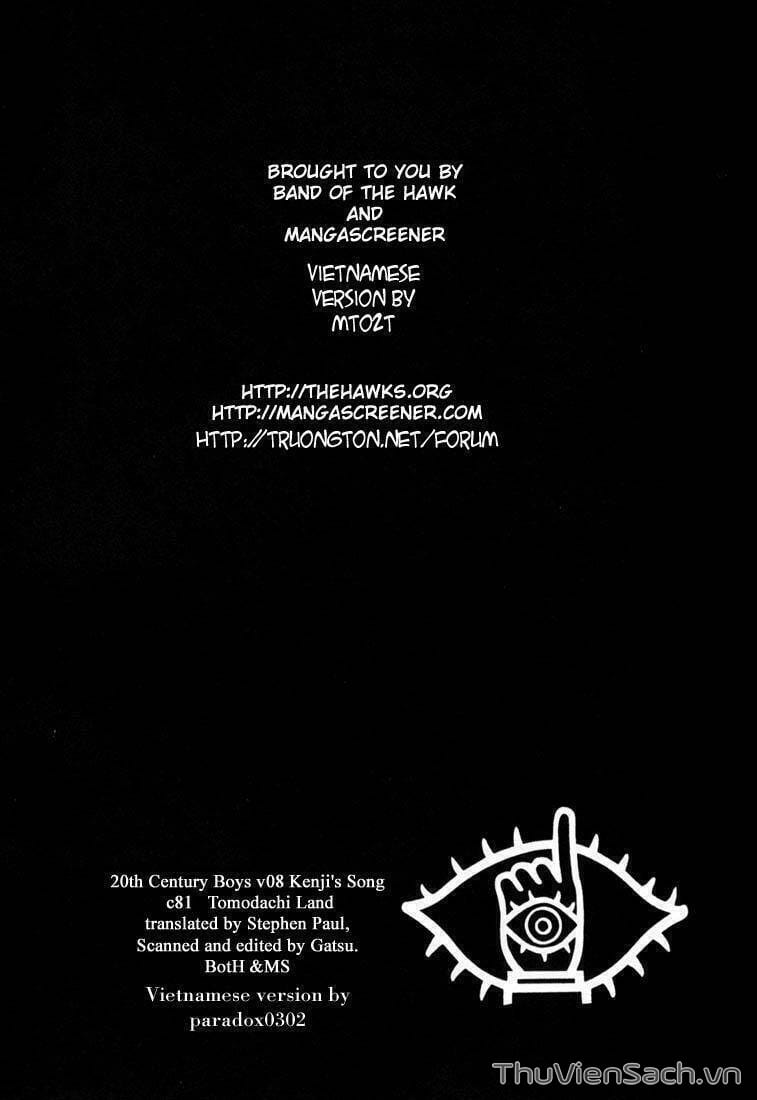 Truyện Tranh Những Chàng Trai Thế Kỉ 20 trang 2