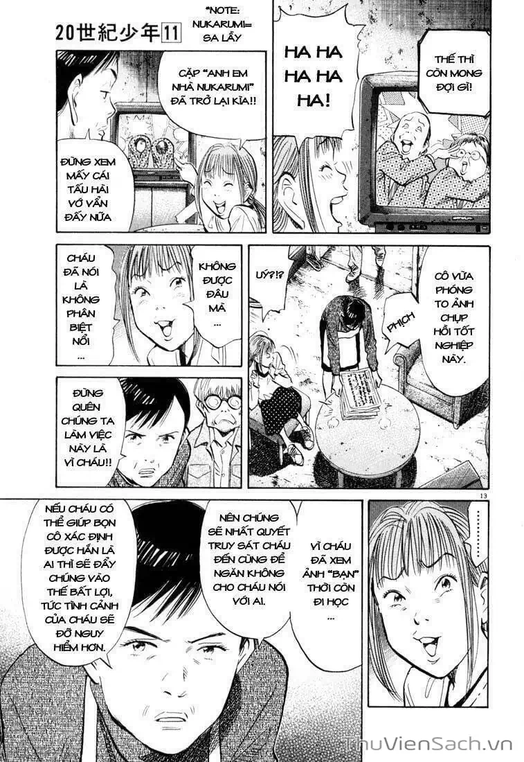 Truyện Tranh Những Chàng Trai Thế Kỉ 20 - 20Th Century Boys trang 2