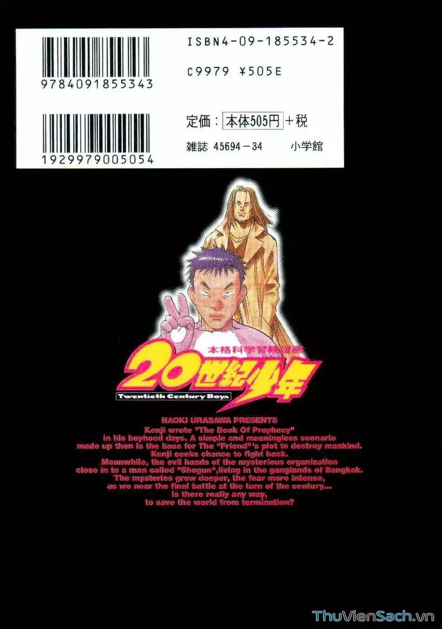 Truyện Tranh Những Chàng Trai Thế Kỉ 20 - 20Th Century Boys trang 2