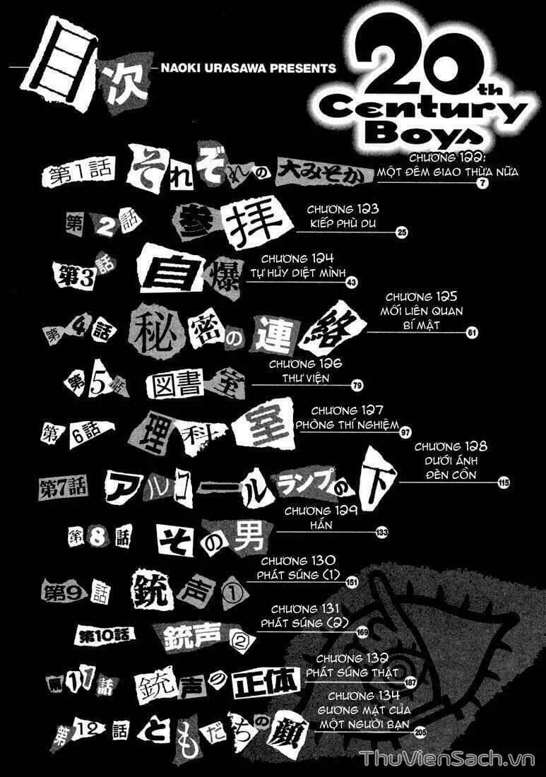 Truyện Tranh Những Chàng Trai Thế Kỉ 20 - 20Th Century Boys trang 2