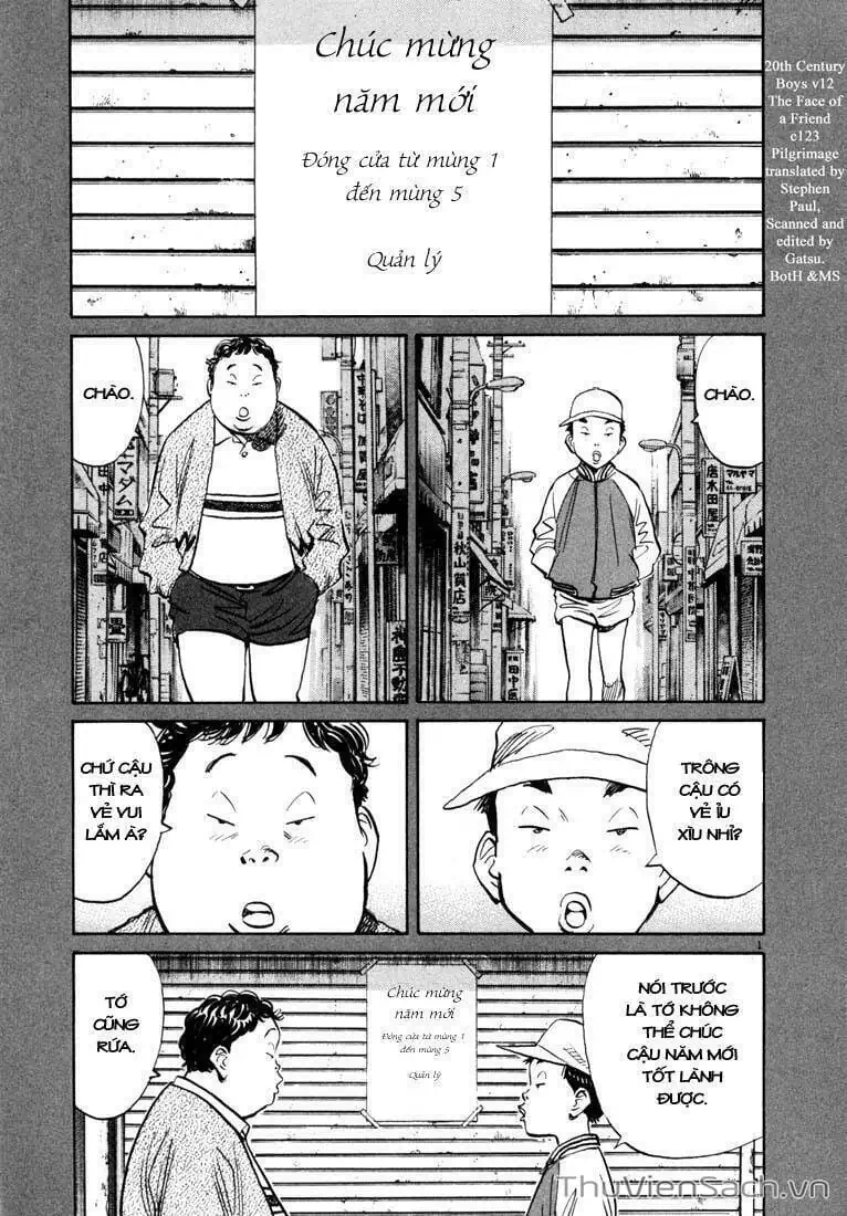 Truyện Tranh Những Chàng Trai Thế Kỉ 20 - 20Th Century Boys trang 2
