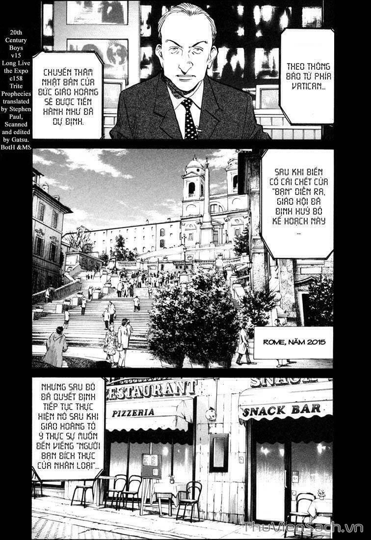 Truyện Tranh Những Chàng Trai Thế Kỉ 20 trang 2