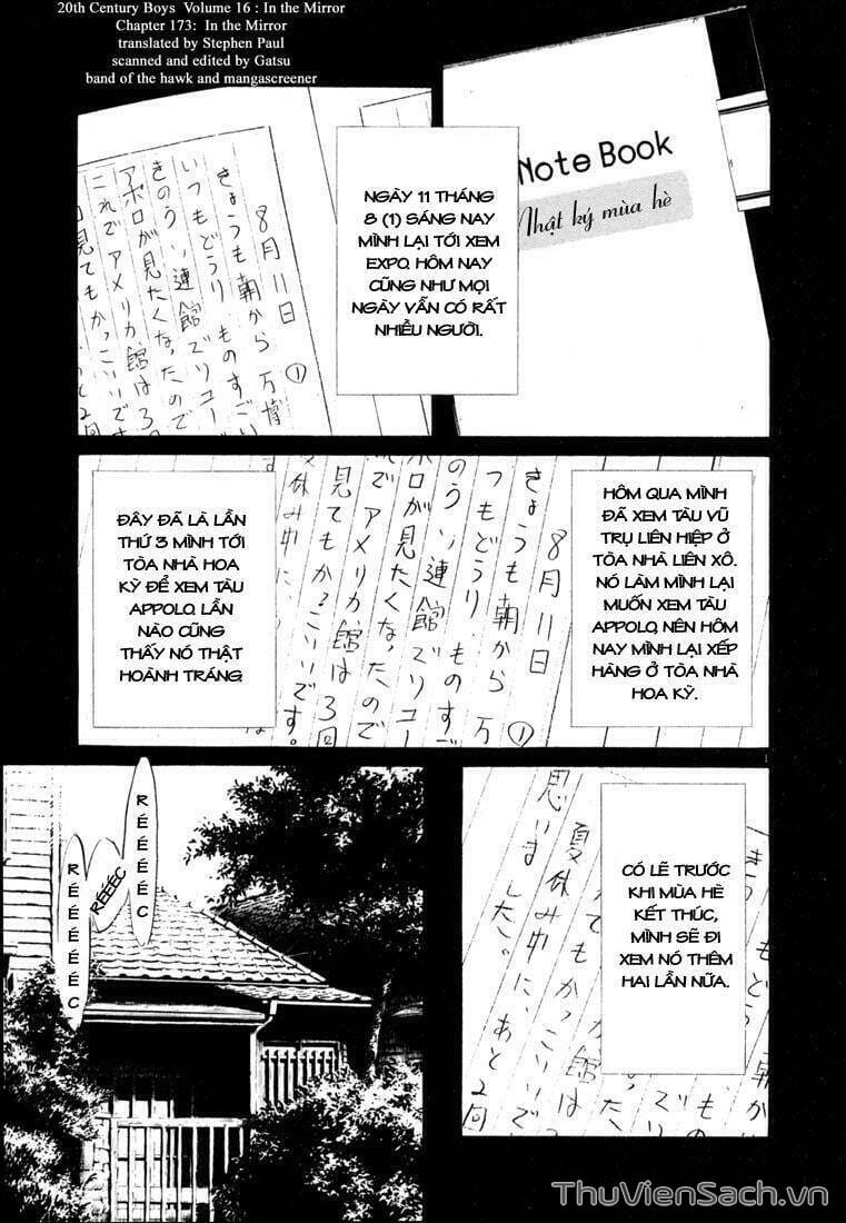 Truyện Tranh Những Chàng Trai Thế Kỉ 20 trang 2