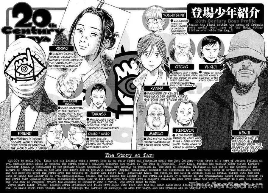 Truyện Tranh Những Chàng Trai Thế Kỉ 20 - 20Th Century Boys trang 2