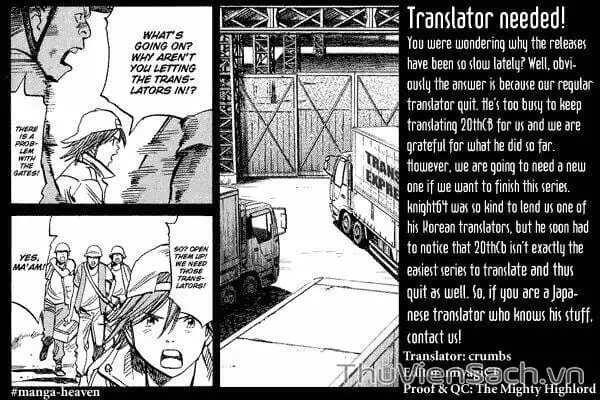 Truyện Tranh Những Chàng Trai Thế Kỉ 20 - 20Th Century Boys trang 2