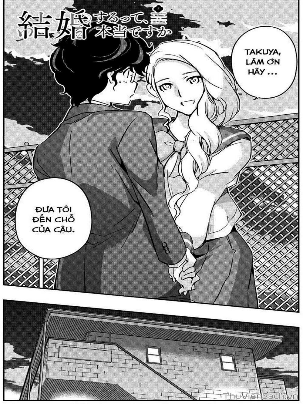 Truyện Tranh Chúng Ta Sẽ Kết Hôn Thật Sao? - 365 Days To The Wedding trang 3