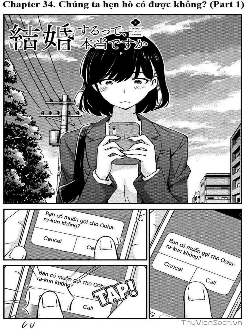 Truyện Tranh Chúng Ta Sẽ Kết Hôn Thật Sao? - 365 Days To The Wedding trang 3