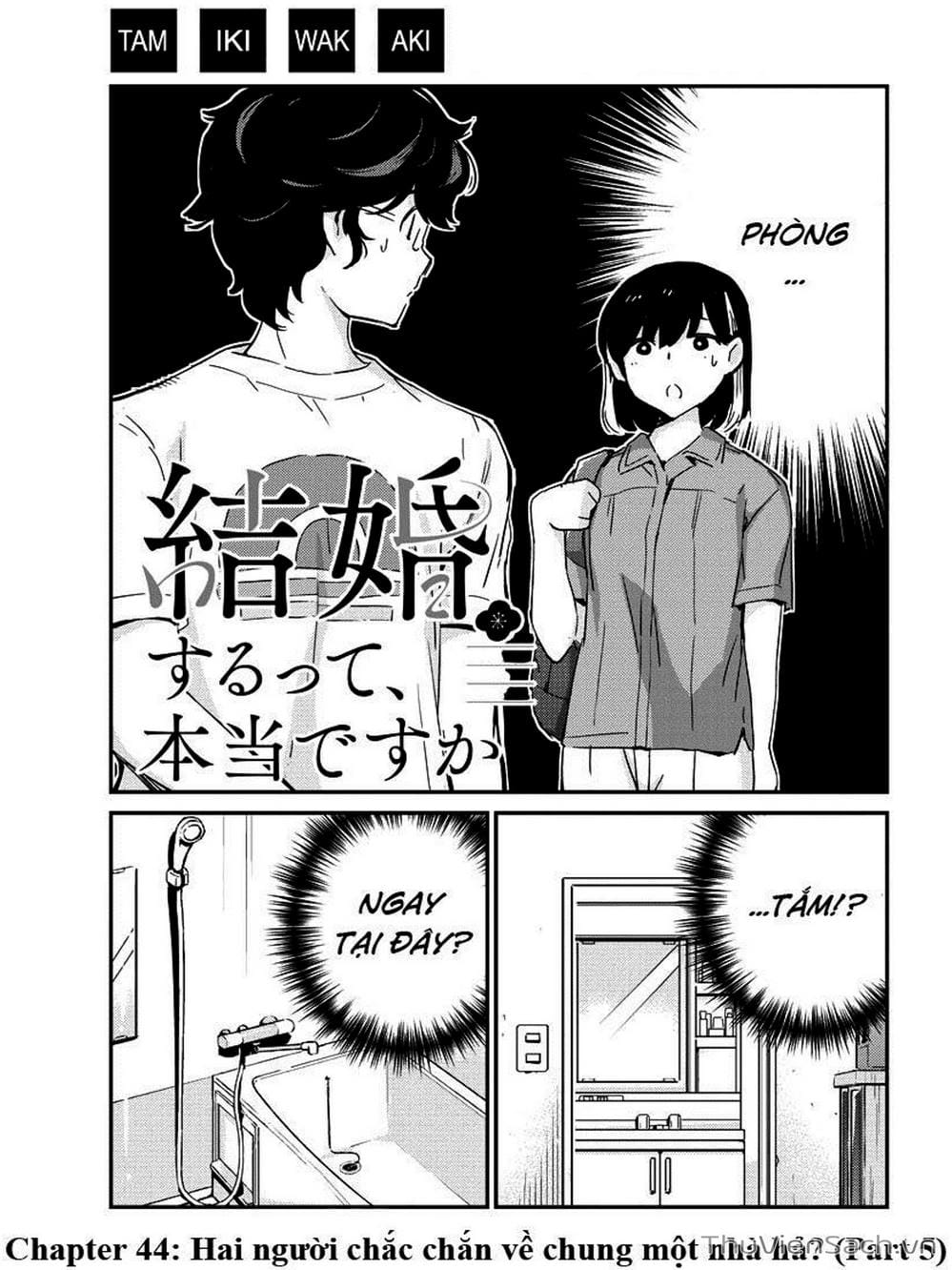 Truyện Tranh Chúng Ta Sẽ Kết Hôn Thật Sao? - 365 Days To The Wedding trang 3