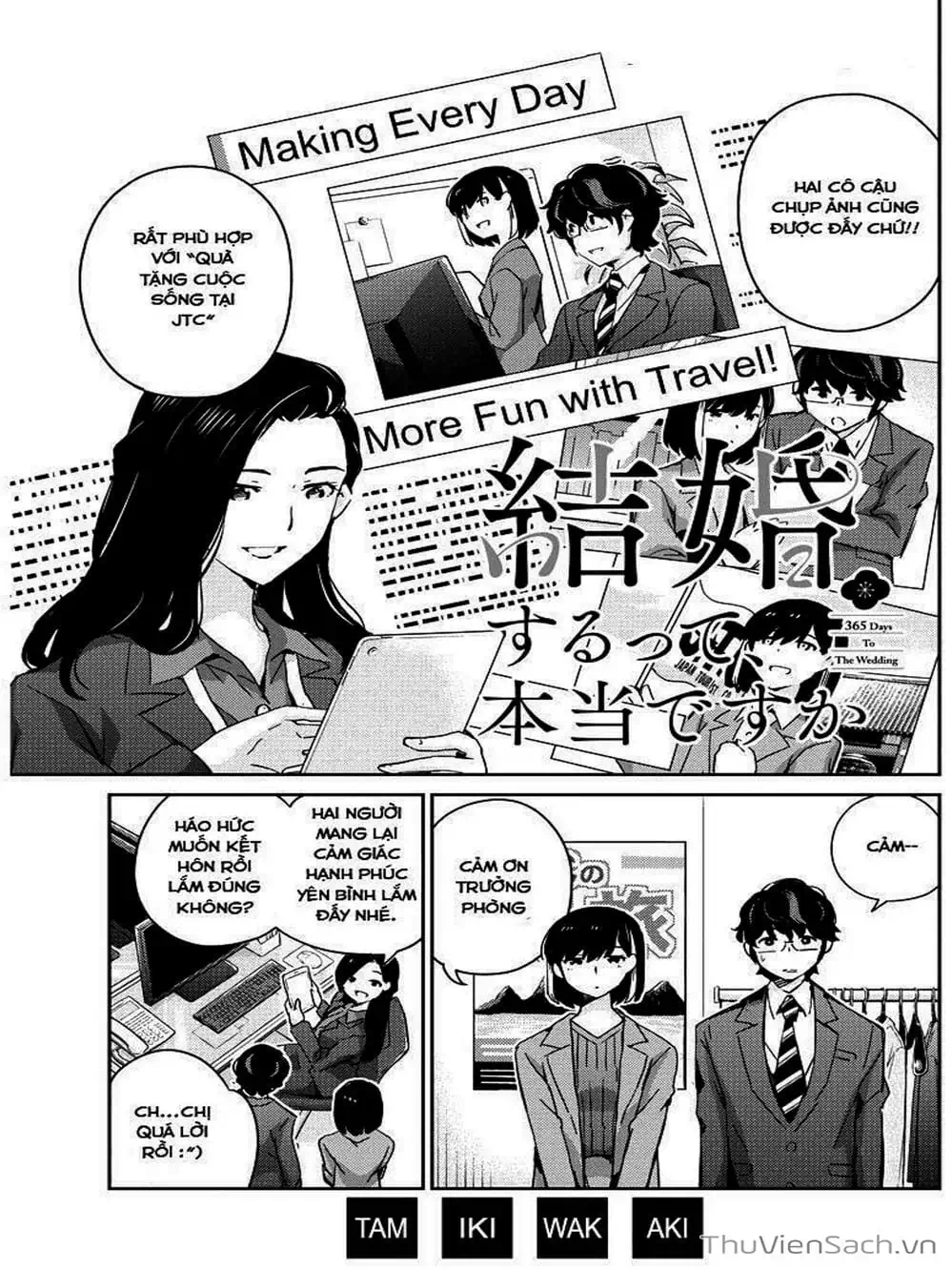 Truyện Tranh Chúng Ta Sẽ Kết Hôn Thật Sao? - 365 Days To The Wedding trang 3