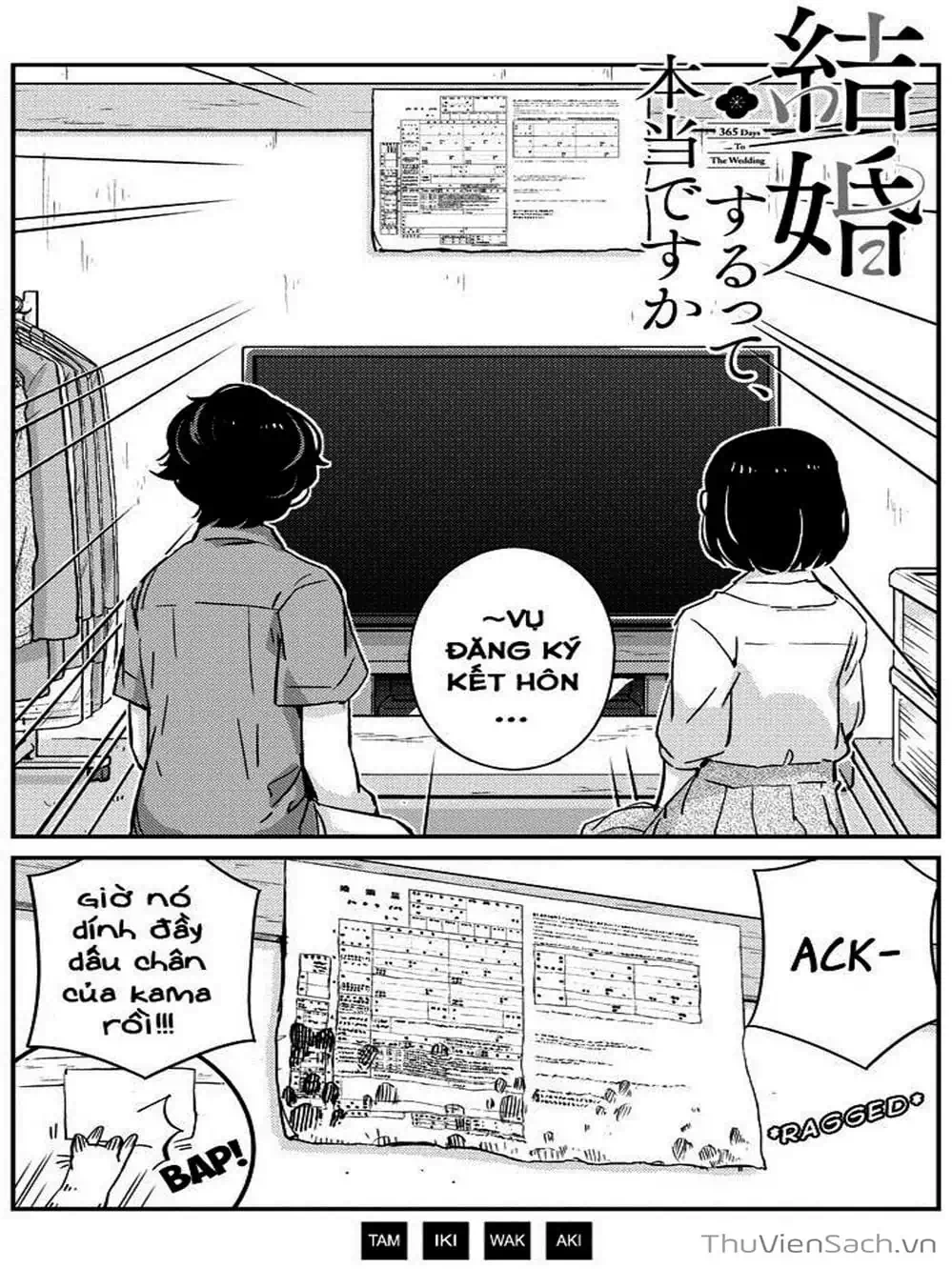 Truyện Tranh Chúng Ta Sẽ Kết Hôn Thật Sao? - 365 Days To The Wedding trang 3