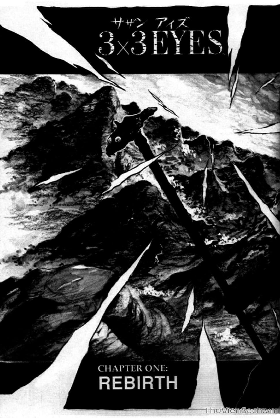 Truyện Tranh Cô Bé Ba Mắt - 3X3 Eyes trang 6