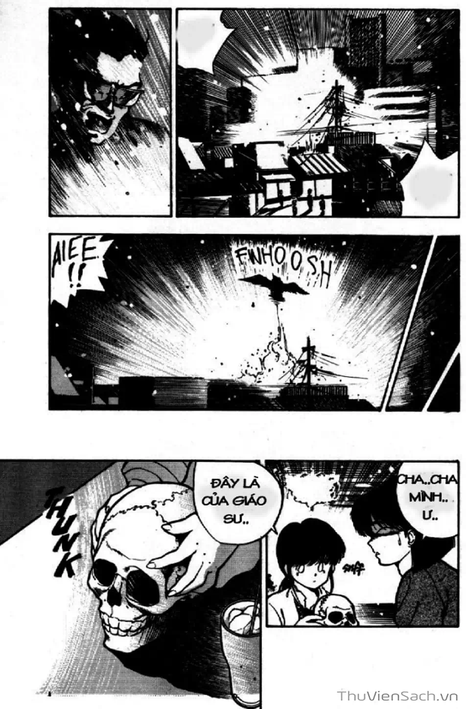 Truyện Tranh Cô Bé Ba Mắt - 3X3 Eyes trang 6