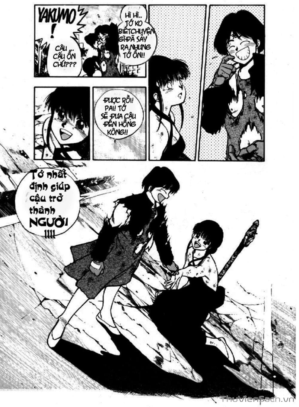 Truyện Tranh Cô Bé Ba Mắt - 3X3 Eyes trang 6