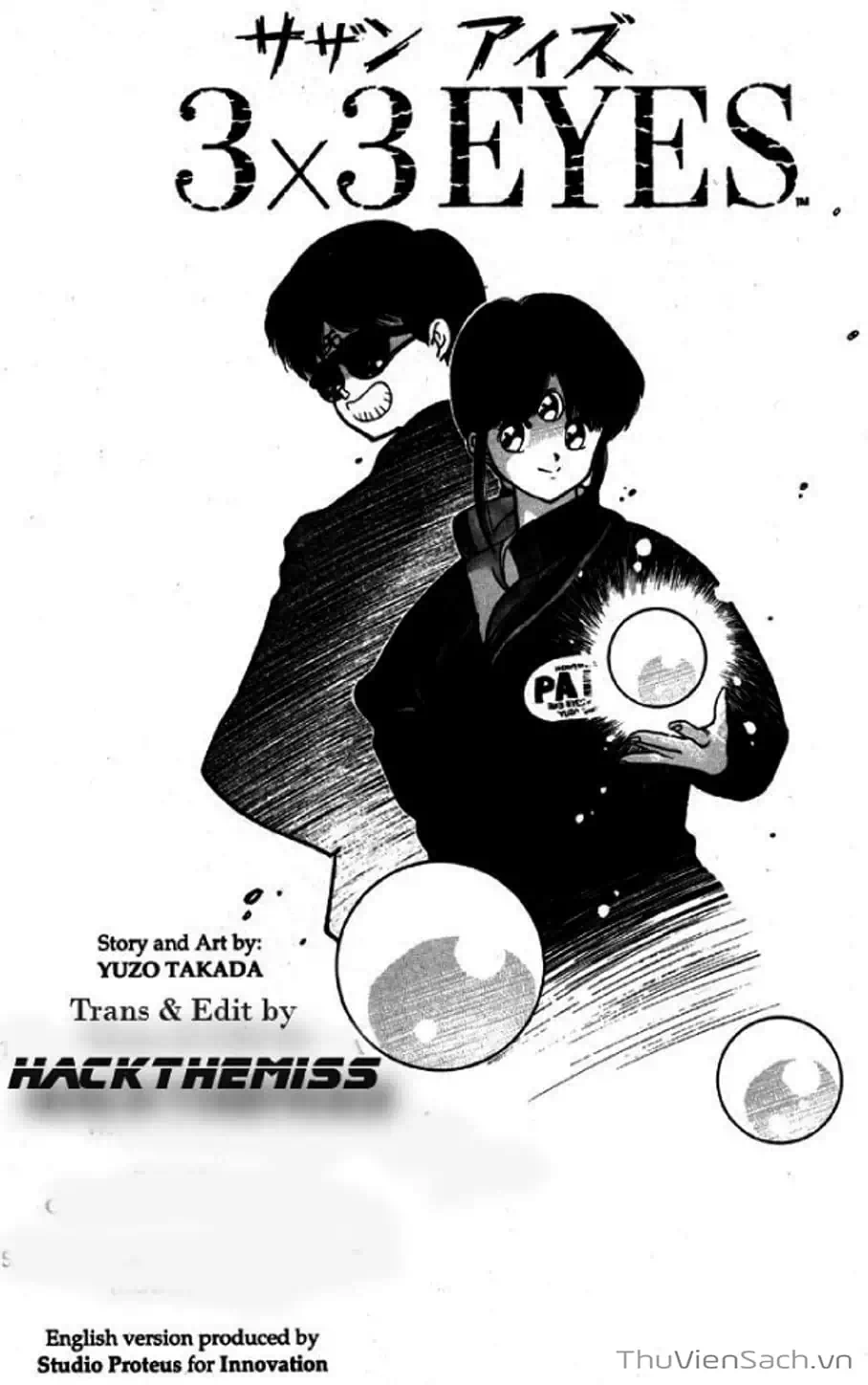 Truyện Tranh Cô Bé Ba Mắt - 3X3 Eyes trang 6