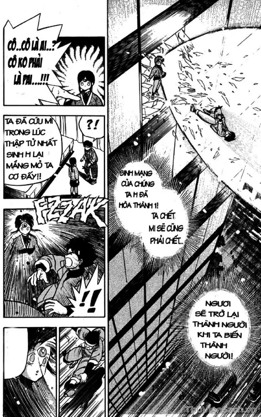 Truyện Tranh Cô Bé Ba Mắt - 3X3 Eyes trang 6