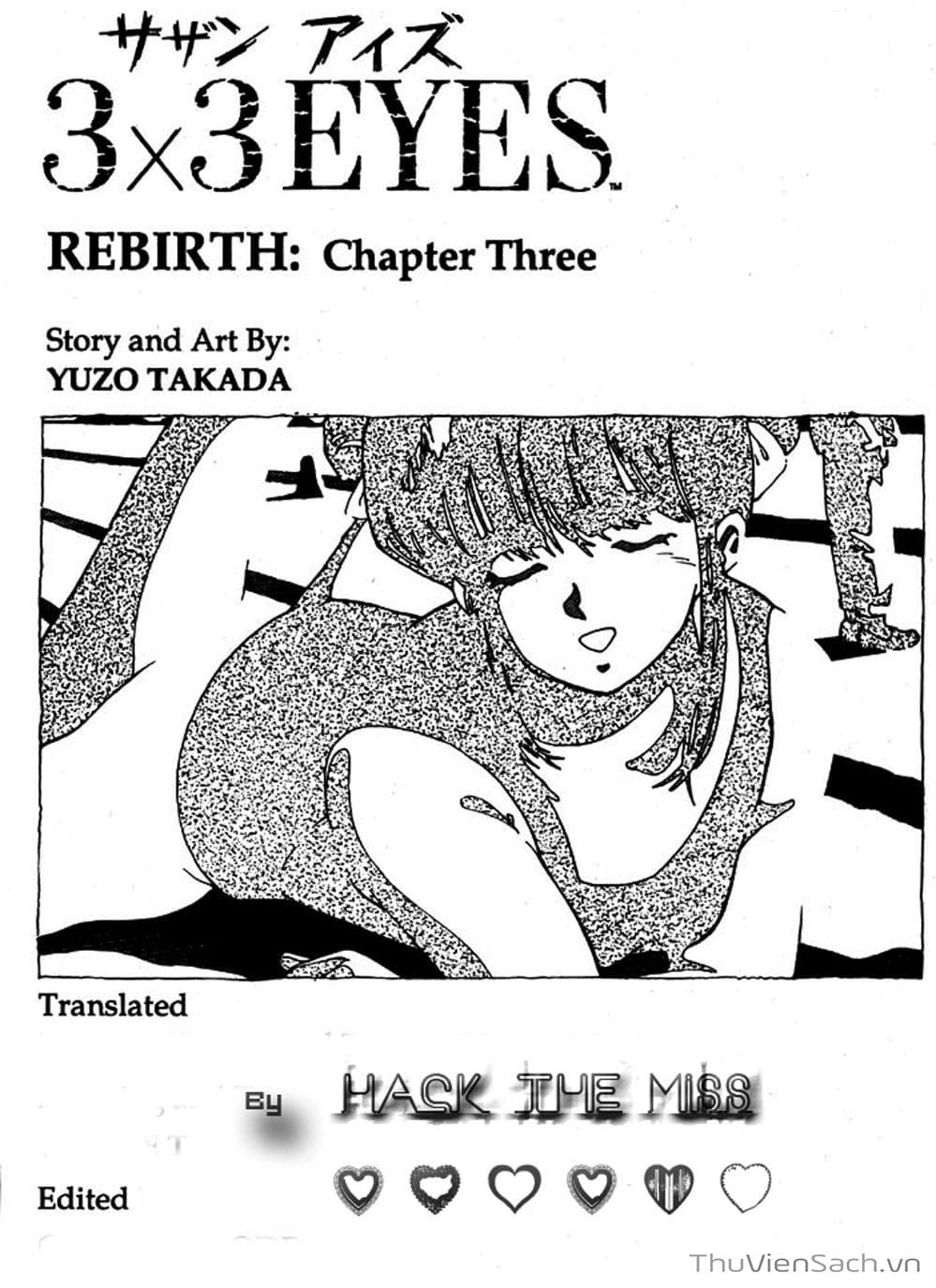Truyện Tranh Cô Bé Ba Mắt - 3X3 Eyes trang 6