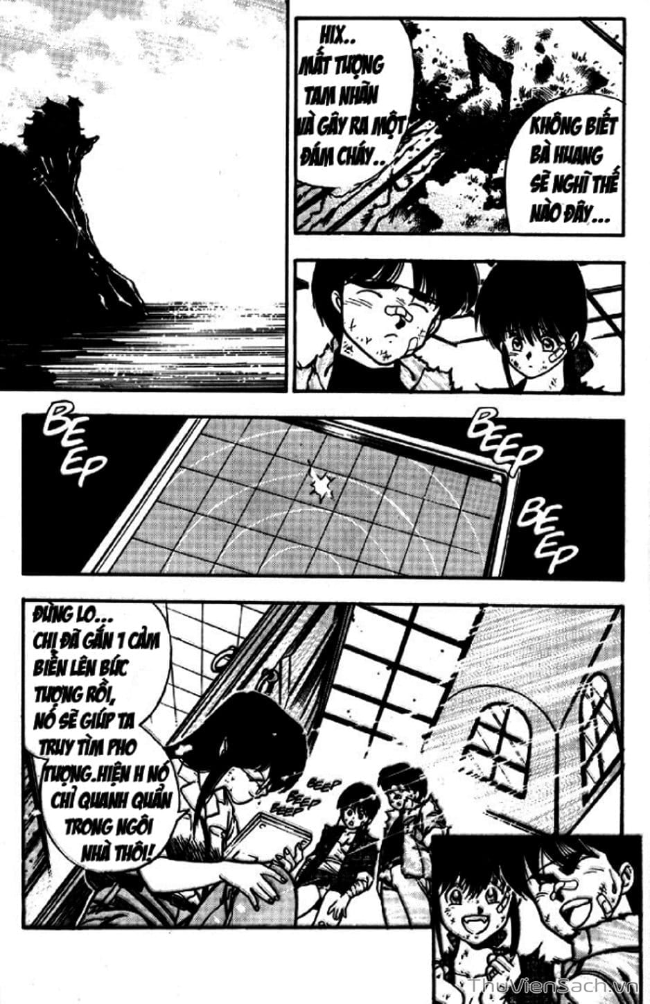 Truyện Tranh Cô Bé Ba Mắt - 3X3 Eyes trang 6