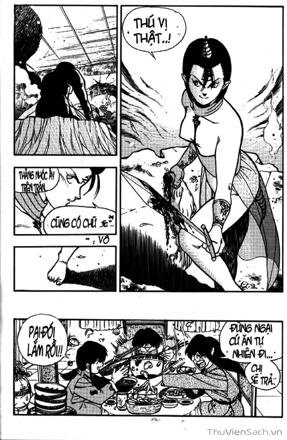 Truyện Tranh Cô Bé Ba Mắt - 3X3 Eyes trang 6