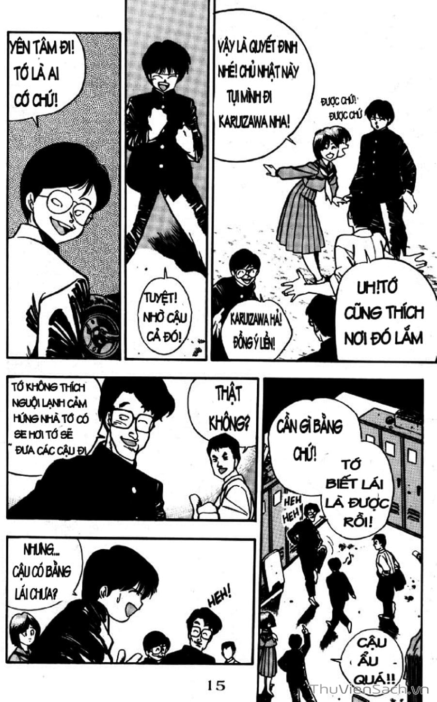 Truyện Tranh Cô Bé Ba Mắt - 3X3 Eyes trang 6