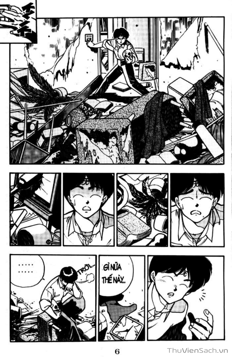 Truyện Tranh Cô Bé Ba Mắt - 3X3 Eyes trang 6