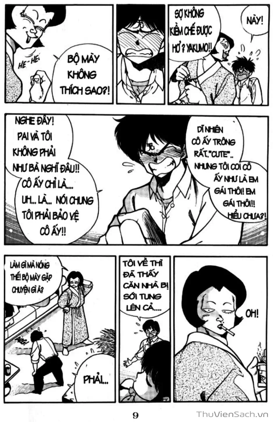 Truyện Tranh Cô Bé Ba Mắt - 3X3 Eyes trang 6