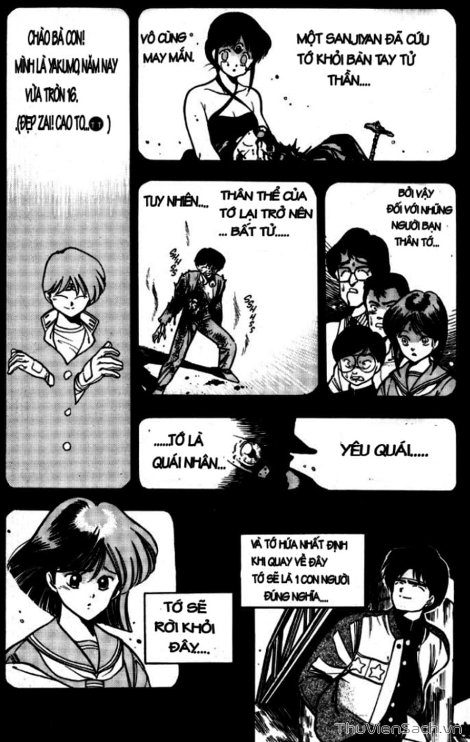 Truyện Tranh Cô Bé Ba Mắt - 3X3 Eyes trang 6