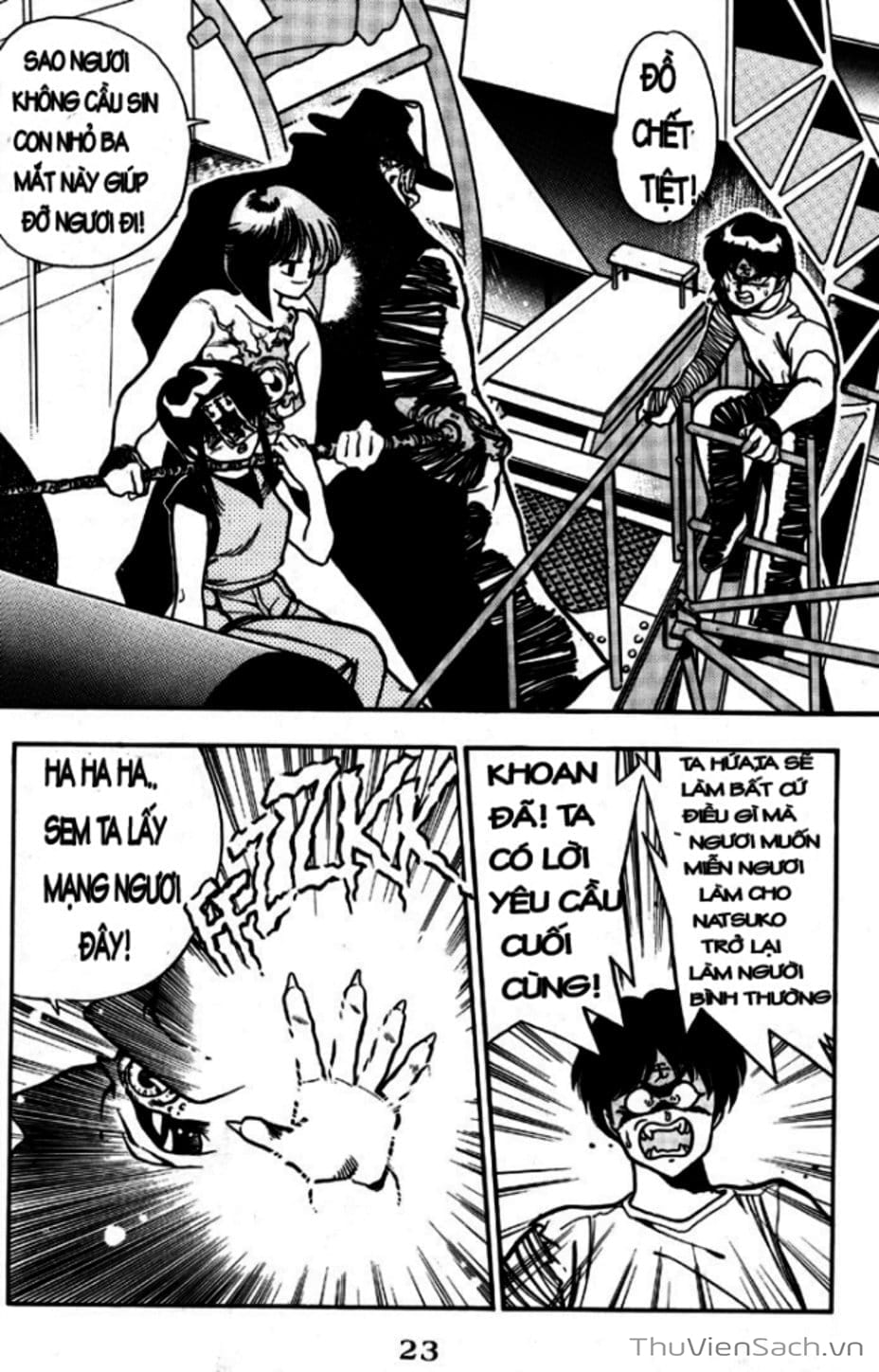 Truyện Tranh Cô Bé Ba Mắt - 3X3 Eyes trang 6