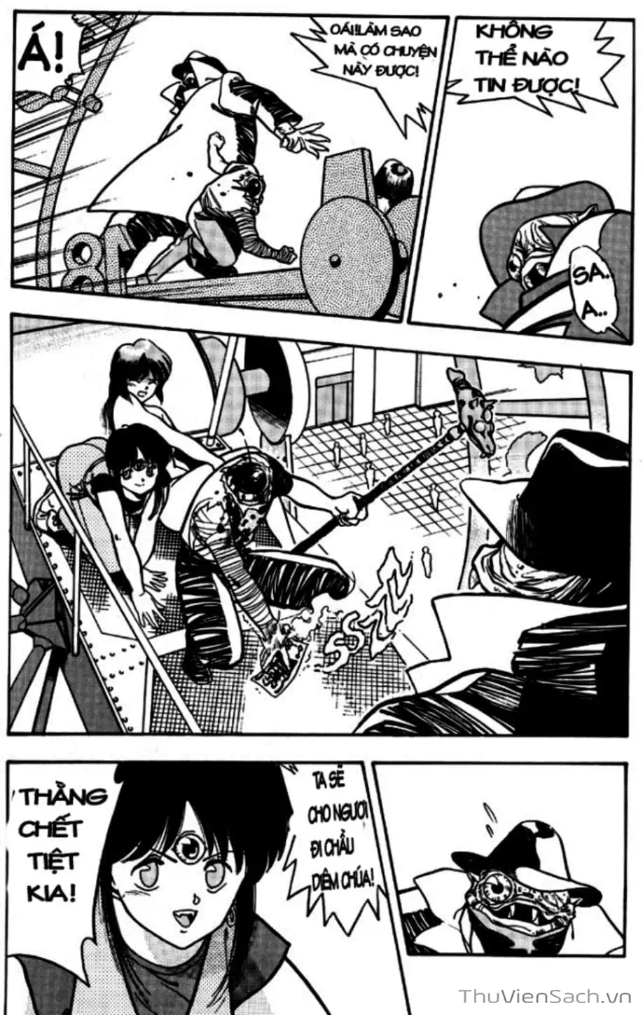 Truyện Tranh Cô Bé Ba Mắt - 3X3 Eyes trang 6