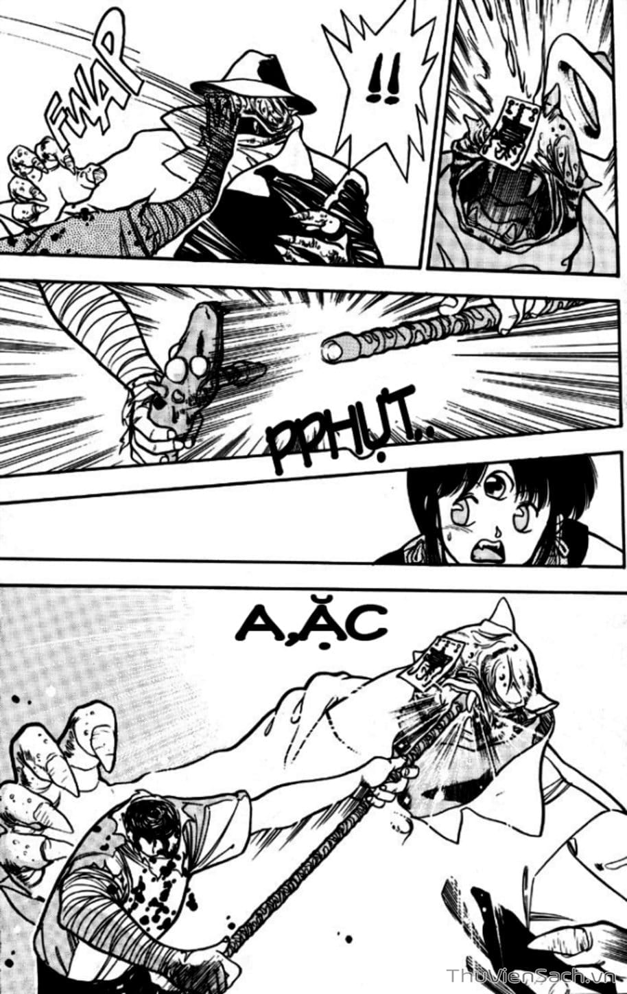 Truyện Tranh Cô Bé Ba Mắt - 3X3 Eyes trang 6