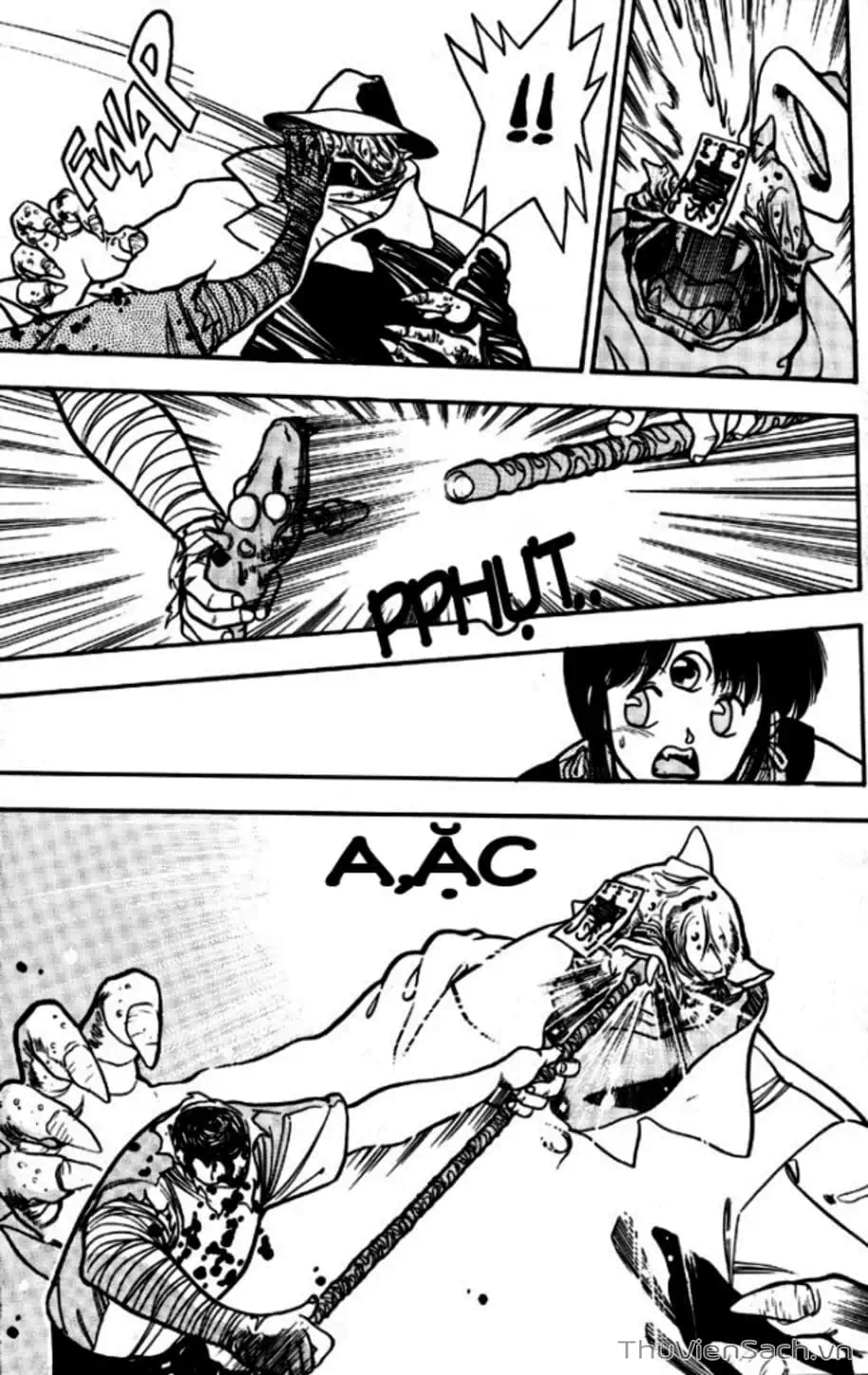 Truyện Tranh Cô Bé Ba Mắt - 3X3 Eyes trang 6