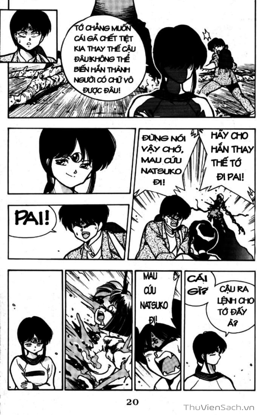 Truyện Tranh Cô Bé Ba Mắt - 3X3 Eyes trang 6