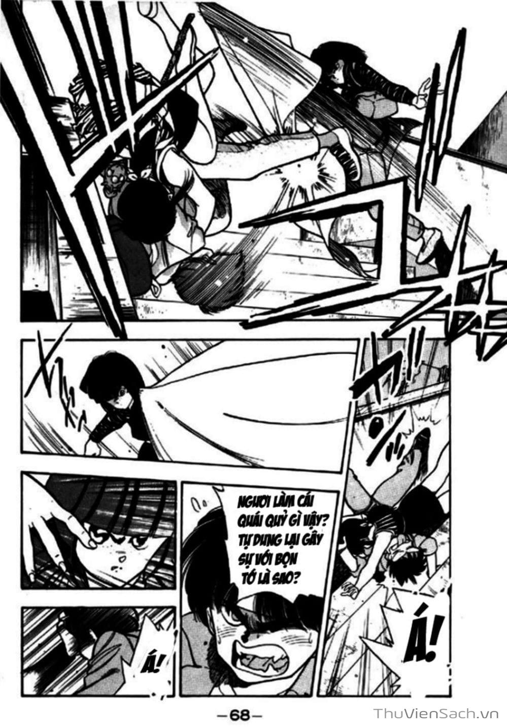 Truyện Tranh Cô Bé Ba Mắt - 3X3 Eyes trang 6