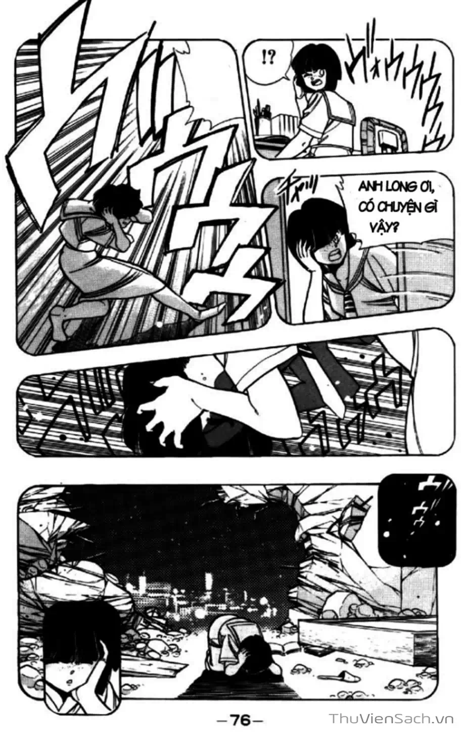 Truyện Tranh Cô Bé Ba Mắt - 3X3 Eyes trang 6