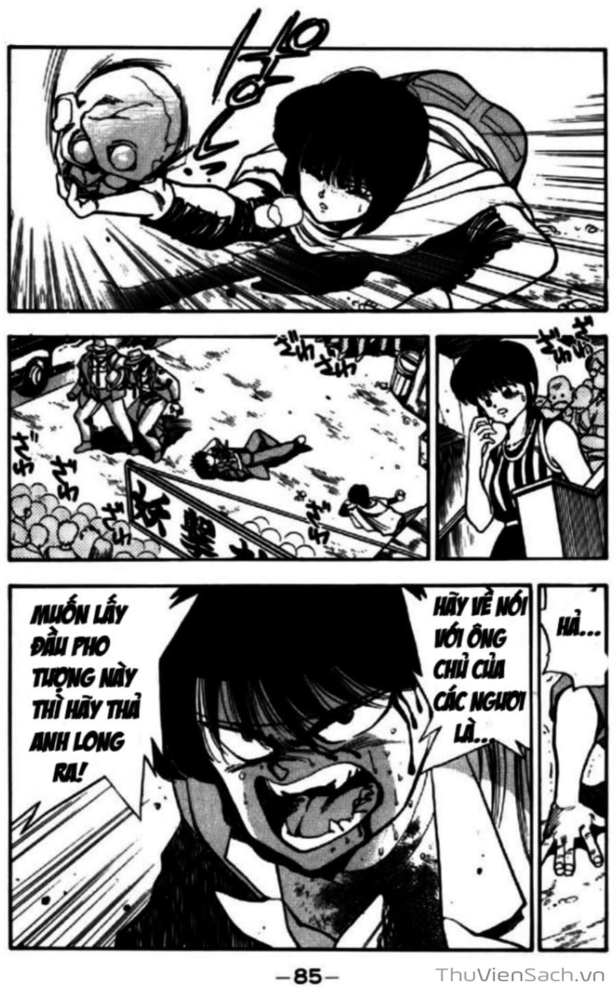 Truyện Tranh Cô Bé Ba Mắt - 3X3 Eyes trang 6