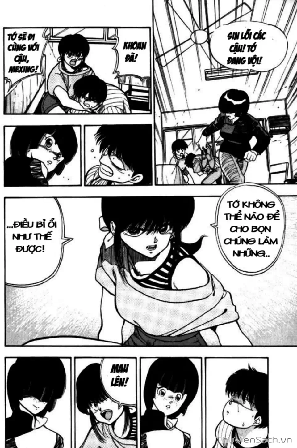 Truyện Tranh Cô Bé Ba Mắt - 3X3 Eyes trang 6