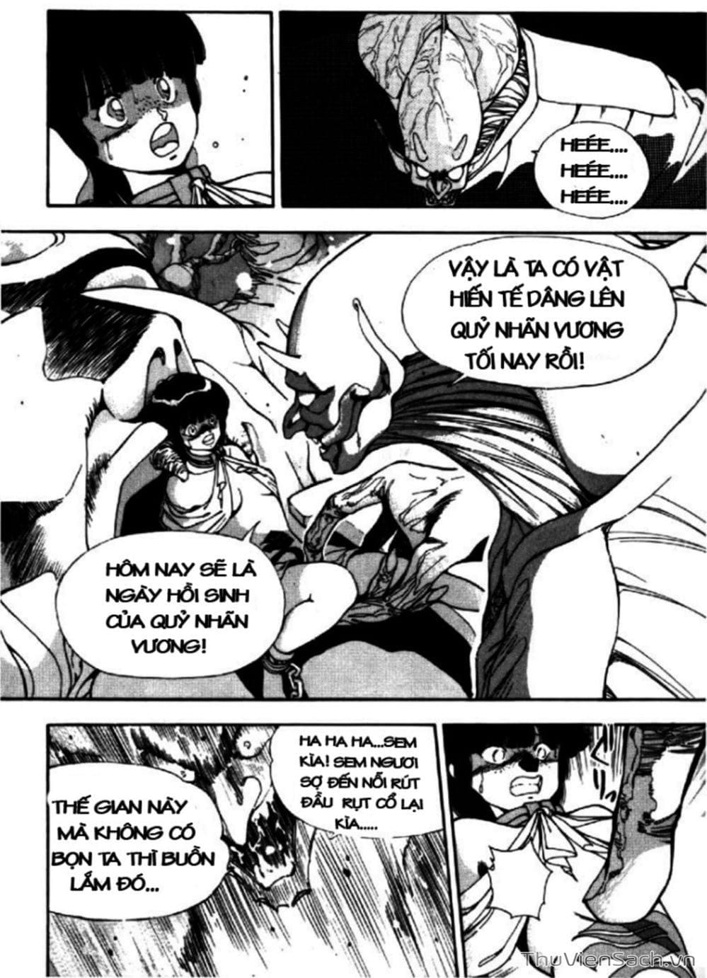 Truyện Tranh Cô Bé Ba Mắt - 3X3 Eyes trang 6