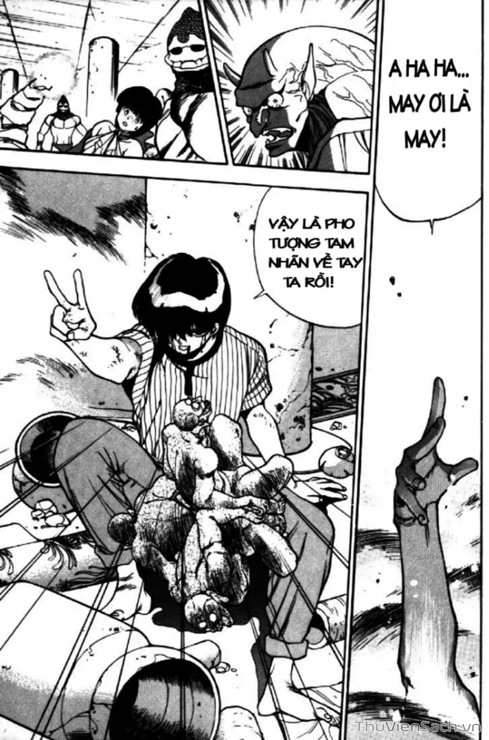 Truyện Tranh Cô Bé Ba Mắt - 3X3 Eyes trang 6