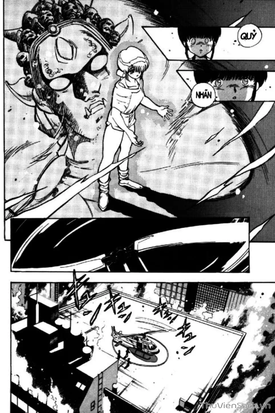 Truyện Tranh Cô Bé Ba Mắt - 3X3 Eyes trang 6