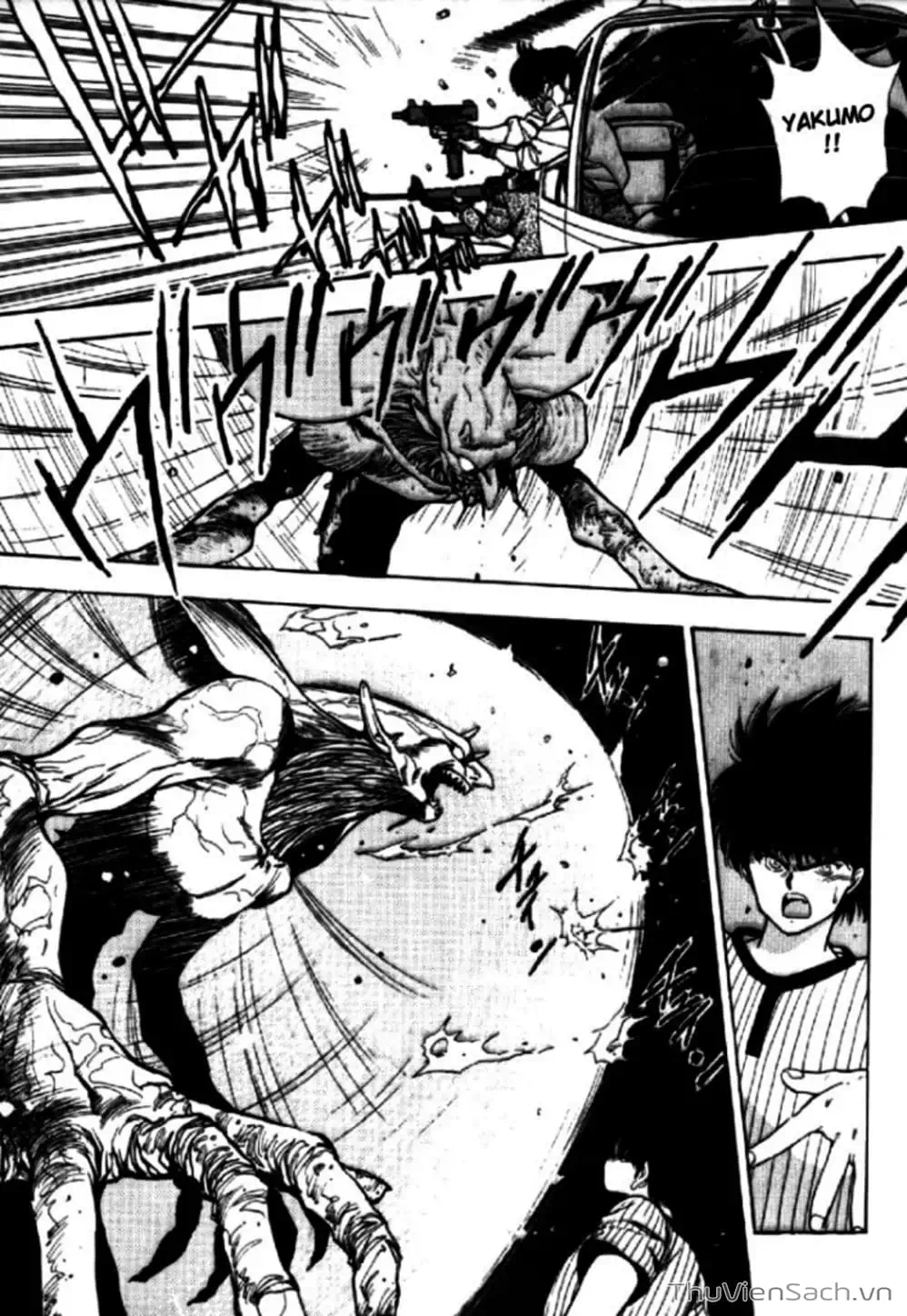 Truyện Tranh Cô Bé Ba Mắt - 3X3 Eyes trang 6