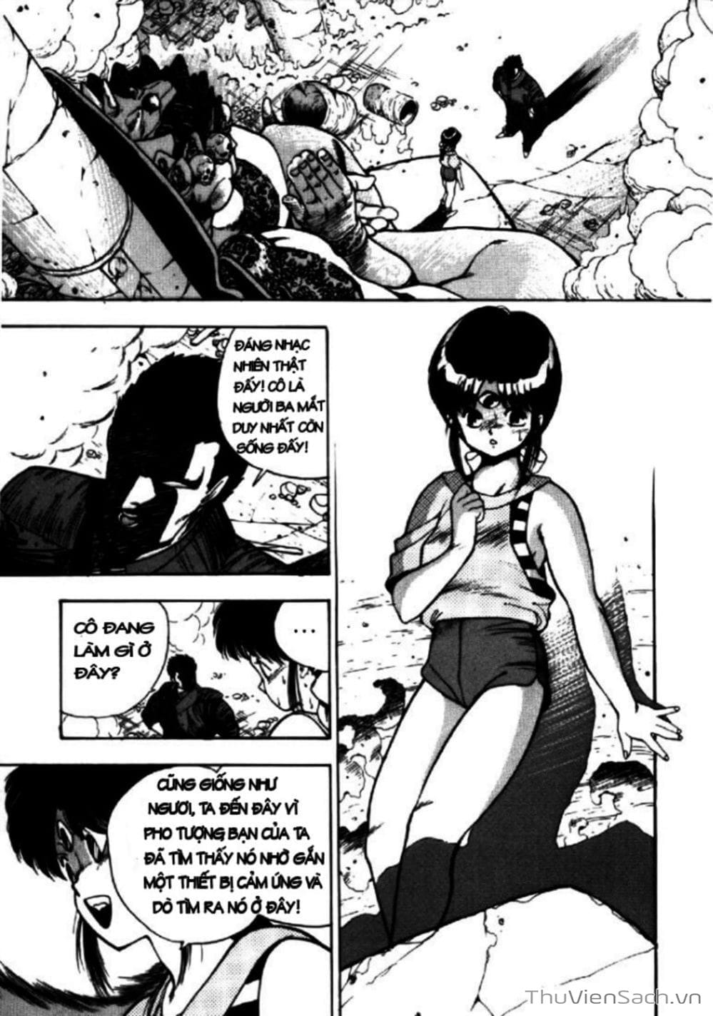 Truyện Tranh Cô Bé Ba Mắt - 3X3 Eyes trang 6