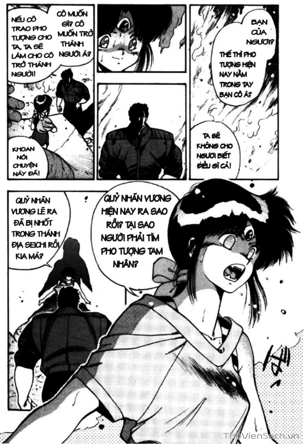 Truyện Tranh Cô Bé Ba Mắt - 3X3 Eyes trang 6