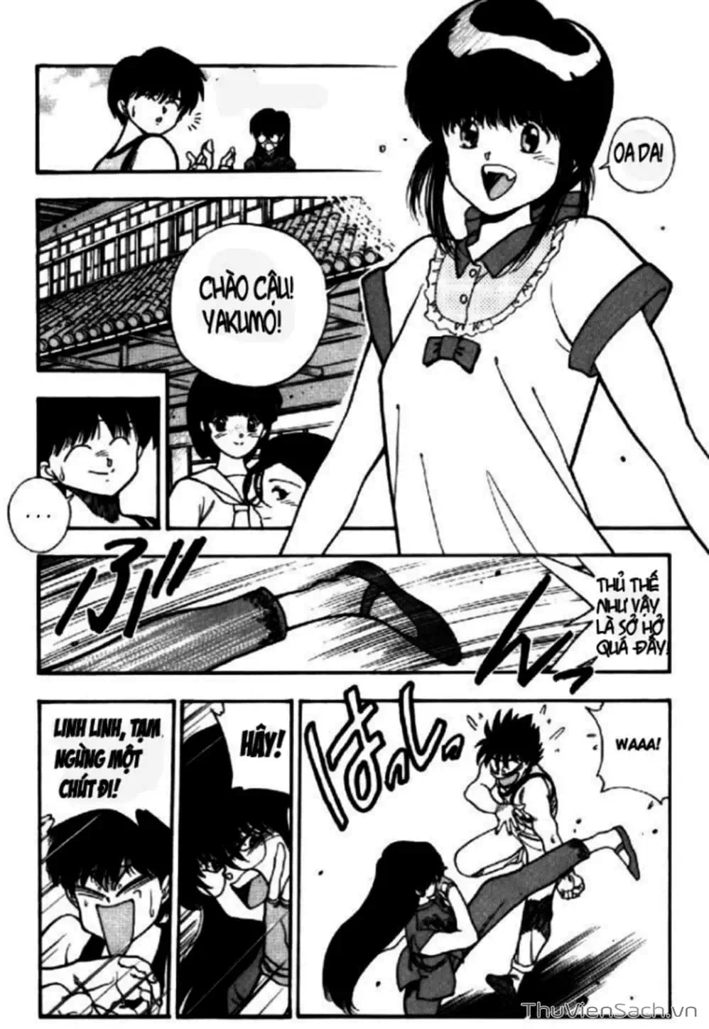 Truyện Tranh Cô Bé Ba Mắt - 3X3 Eyes trang 6