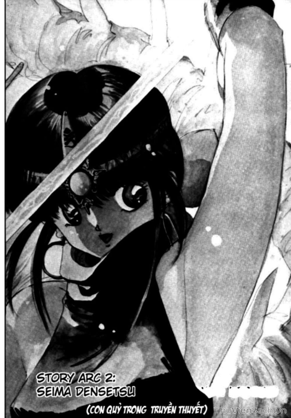 Truyện Tranh Cô Bé Ba Mắt - 3X3 Eyes trang 6